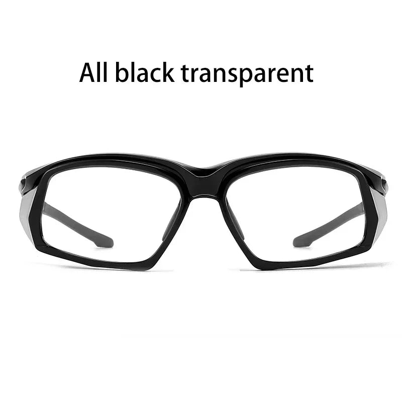 Sports Running Sunglasses Men Mountaineering Wind  Sand TR90 Polarized Sunglasses Safety Eyewear Customizable Prescription