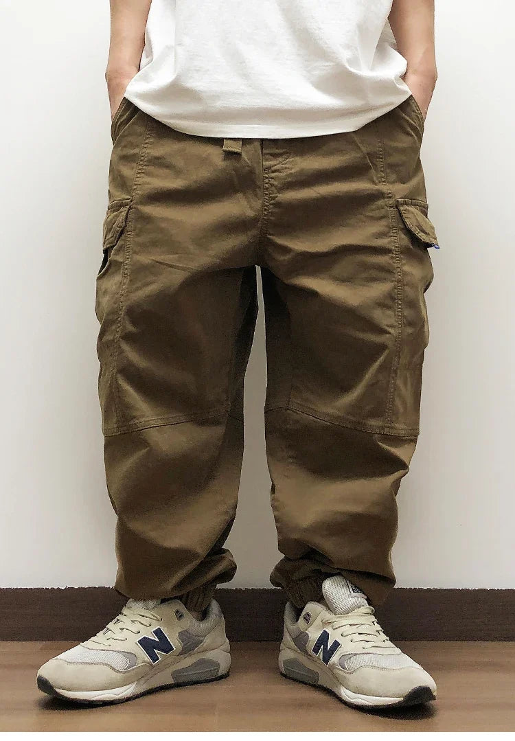 High Quality Japanese Streetwear Baggy Cargo Pants Hip Hop Men'S Clothing Plus Size Casual Jogging Pants Harajuku Trousers Male