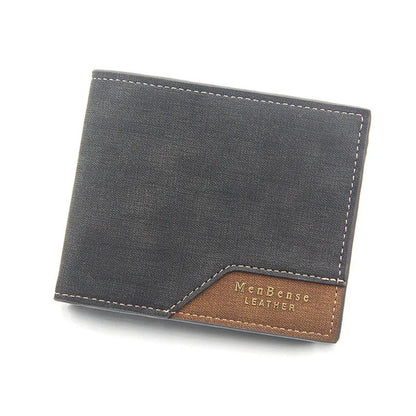 Portefeuilles Homme Mini Porte-monnaie Classique Slim Porte-photo Petit Portefeuille Homme Qualité Porte-cartes Cuir Givré Homme Sacs