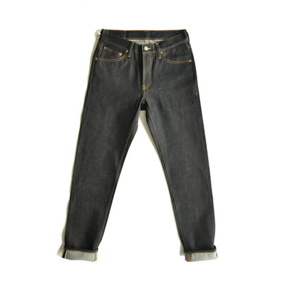 Jeans for Men  Denim Jeans Unwashed BLUE Jeans 14.5 Oz Motorcycle Jeans