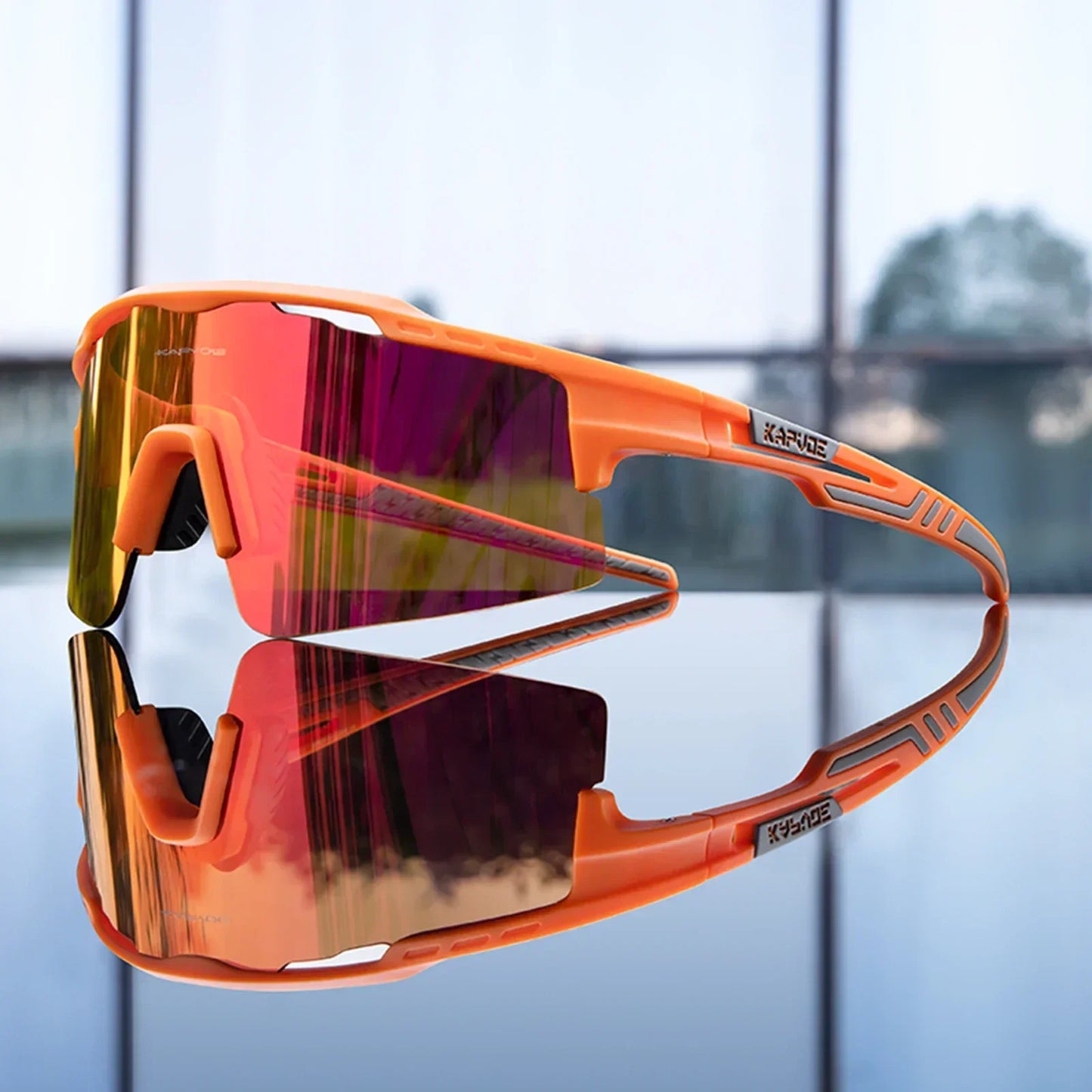 Photochromic Cycling Glasses MTB Riding Skating Sunglasses UV400 Polarized Fishing Goggles Man Woman Bike Bicycle Eyewear