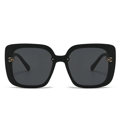 New Polarized Sun Glasses Women's High Sense Large Frame Versatile Sunglasses Street Shot Glasses Tide Light Luxury Sunglass