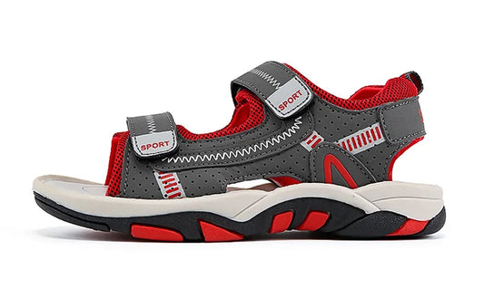 Kids Sport Sandals for Boys Breathable Outdoor Soft Sole Beach Shoes Summer Children's Casual Walking Sandals Anti-Slip
