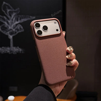 Luxury Tech Woven for Magsafe Magnetic Case for Iphone 17 Air 16 15 Plus 14 13 12 11 Pro Max TechWoven Wireless Charging Cover