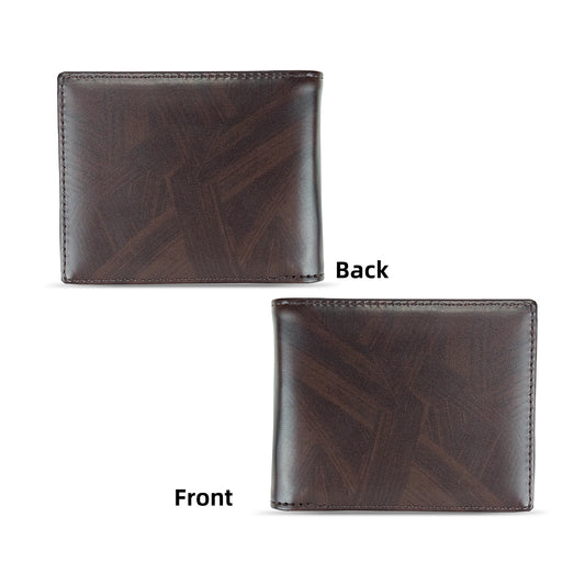 Porte-cartes en cuir pour homme, portefeuille court décontracté multi-cartes pour homme, porte-cartes d'identité, portefeuille d'affaires pour homme.