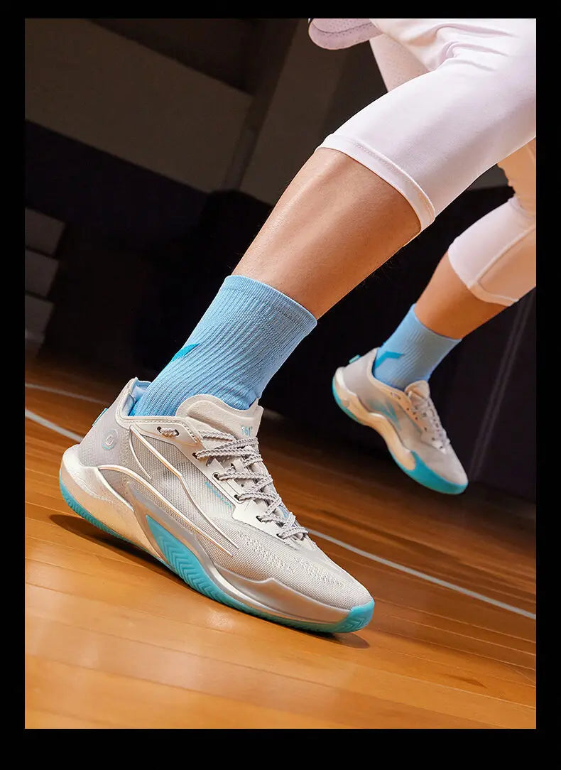 2 PRO Men Basketball Shoes Low-top Wearable Breathable Support Cushion Grippy Bounce Male Sneakers 672541110