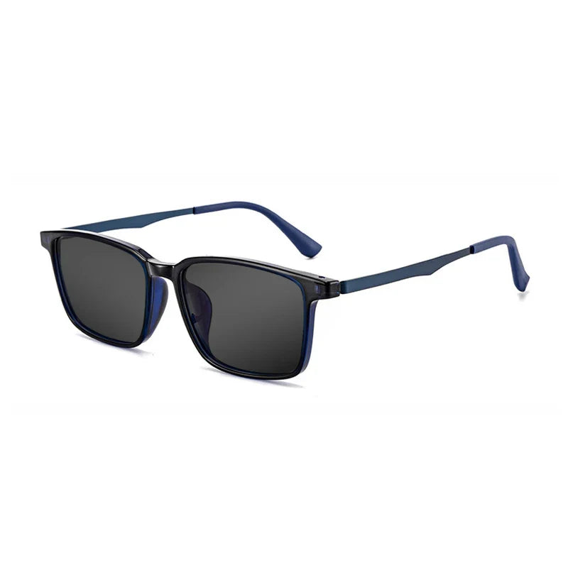 High Quality Square Frame TR90 Pure Titanium Myopia Sunglasses for Men Woman UV400 Sunshade Driving Fishing Sunglasses