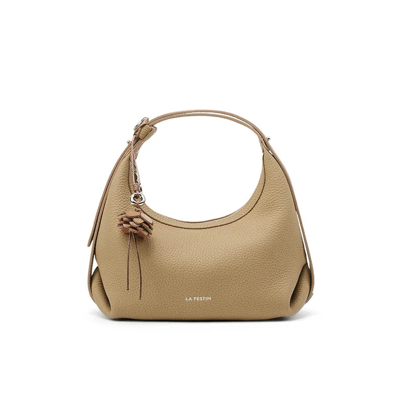 Original Handbag Women New Shoulder Bags Fashion Half Moon Bag Crossbody Bag Luxury Brand Bags Ladies Leather Bag