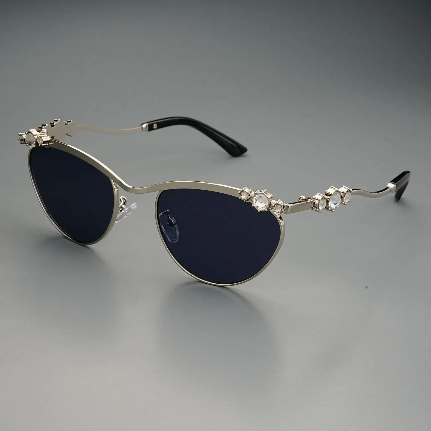 Y2K New Luxury Sunglasses Women Rhinestones Cat Eye Ins Party Fashion Sun Glasses UV400 Sun Shades Lentes De Sol Mujer Sunglass