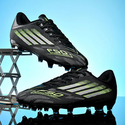 New Men Professional Soccer Shoes Boys Sneakers Match Ankle Football Boots Non-Slip TF/FG Comfortable Sports Shoes Unisex