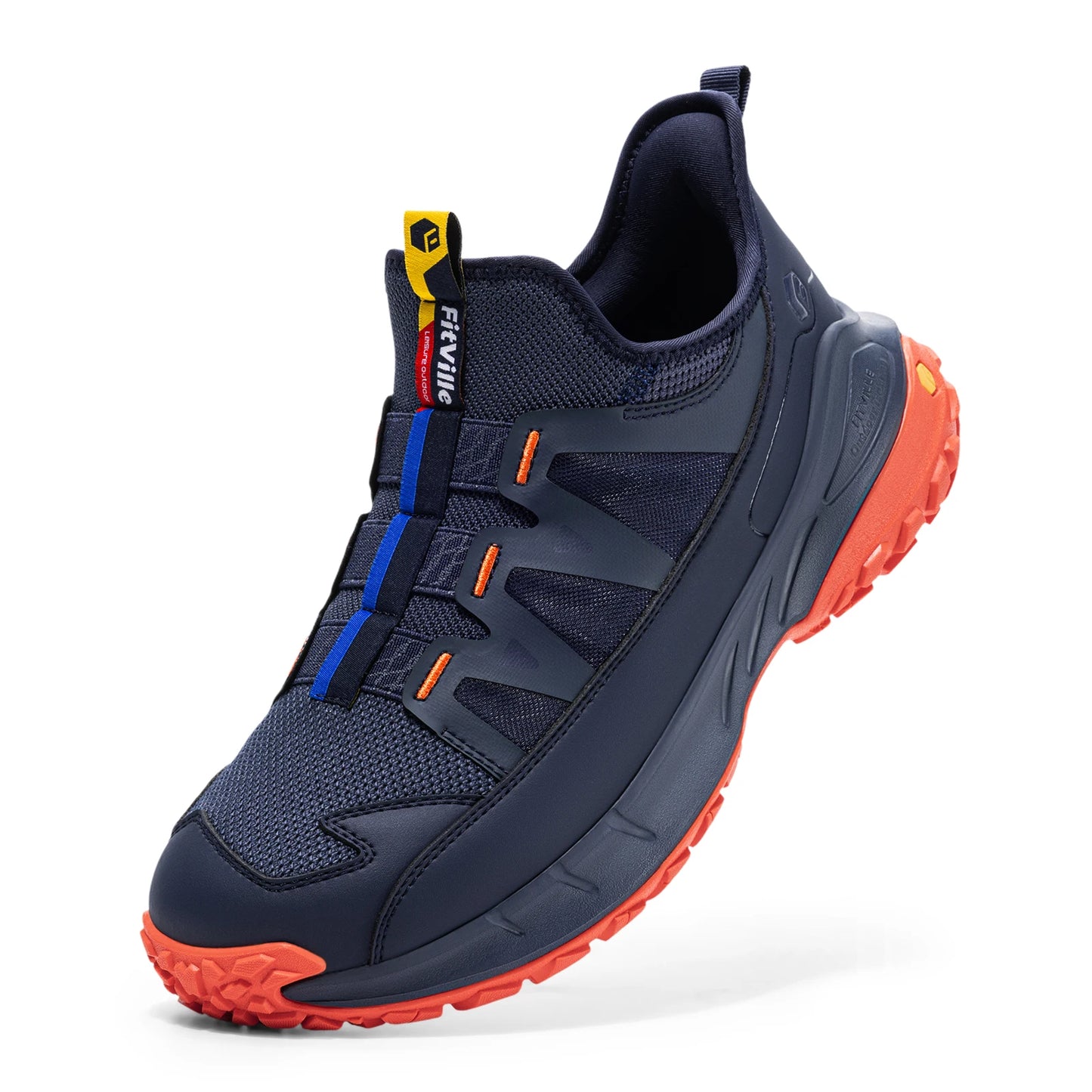 Men'S Extra Wide Sneakers Slip-On Shoes Comfortable Running Shoe Non-Slip Hiking With Arch Support For Swollen Feet