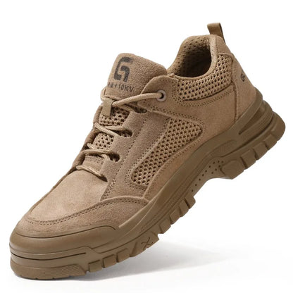 Latest 2024 Fashion Insulation 10KV Men Safety Work Shoes Sneakers Steel Toe Anti Smashing Indestructible Male Footwear