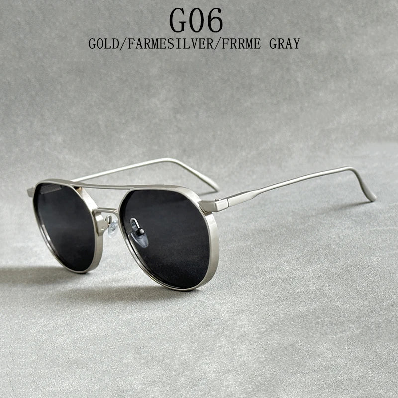 New In Oval Sunglasses For Men Steampunk Sunglasses Women Trendy Vintage Round Fashion Glasses Gafas De Sol Hombre Zonnebril