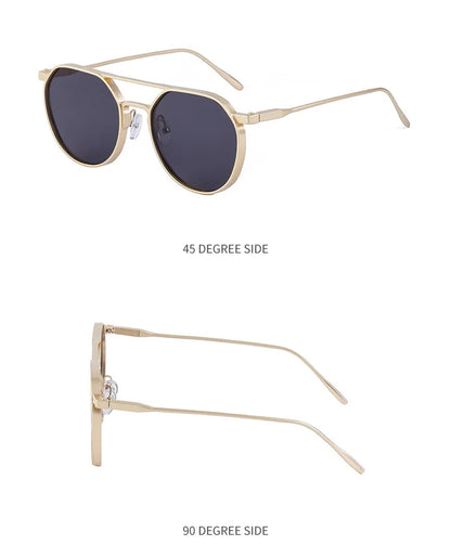 Vintage Punk Sunglasses For Men 2023 Retro Oval Steampunk Round Shades Luxury Lunette De Soleil Homme Gafas De Sol Hombre Lentes
