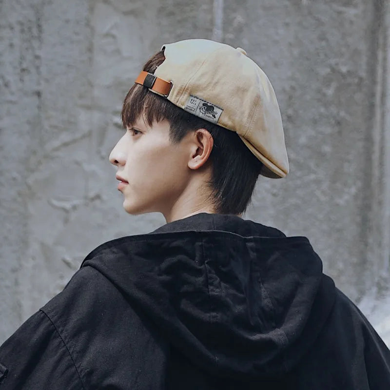 Retro Cotton Peaky Blinders Caps Men Woman Hats Berets British Western Style Ivy Cap Classic Winter Vintage Linen Beret Flat Cap