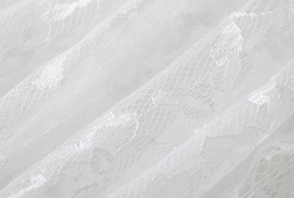 Lace Jacquard Transperant Skirt Women Summer New High Waist Sexy Casual Long Skirts 2025 Streetwear Fashion White Maxi Skirt