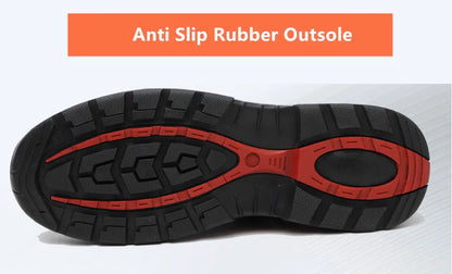 summer work shoes with protection security shoes men breathable safety shoes lightweight work shoes with steel toe work sneakers