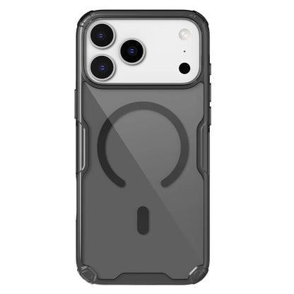 For iPhone 17 Pro Max 17 Air iPhone 16 Pro Max 16 Plus 17Pro Nature Pro Magnetic Transparent TPU Frame Cover Phone Case