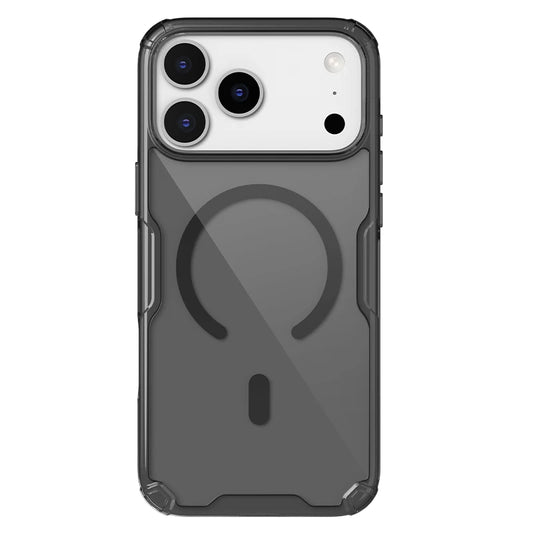 جراب هاتف Nillkin لهاتف iPhone 17 Pro Max 17 Air iPhone 16 Pro Max 16 Plus 17Pro، غطاء إطار شفاف مغناطيسي من مادة TPU من Nature Pro