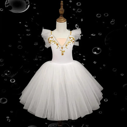 Girl Ballet Dress Tutu Outfit Vestidos Princess Dance Costumes Kids Clothes Summer Girls Dresses Ballet Leotards Children's Day
