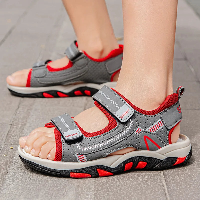 Arrived Fashion Children's Sandals Summer Kids Open Toe Casual Breathable Shoes Non-Slip Beach Sandals Boys Girls Sneakers