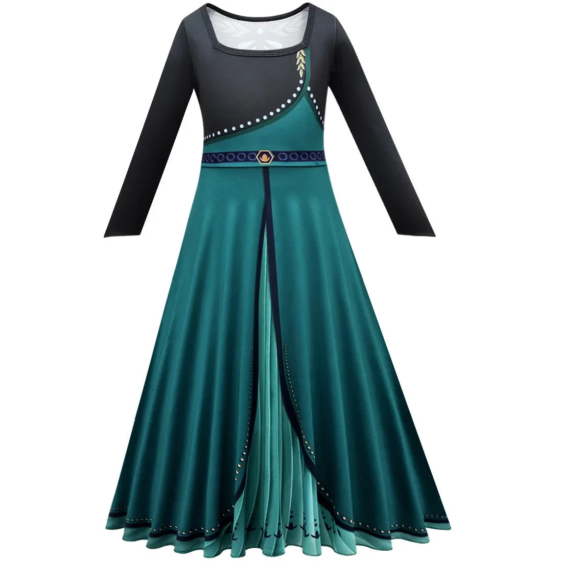 Frozen Snow Queen Elsa Anna Dresses for Girls Costumes Kids Cosplay Princess Children Gowns Clothes Party Dresses Outfits