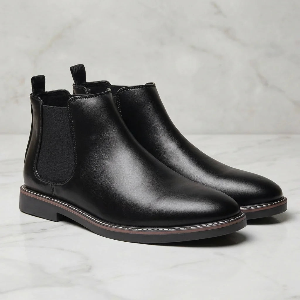 Ankle Boots Brand 2026 Casual Comfortable Retro Fashion Chelsea Boots