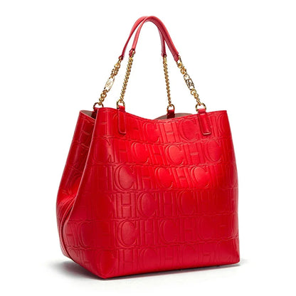 Women's Tote Bag 2024 New Steel Embossed Handbag Large Capacity Business Storage Bag