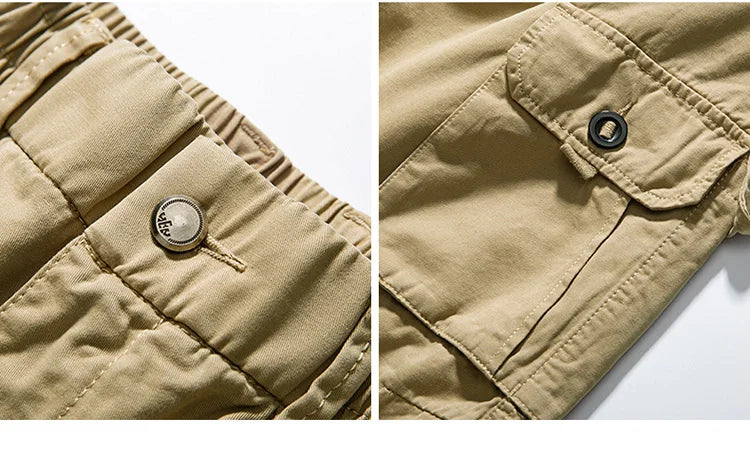 Korean Streetwear Tactical Cargo Pants Japanese Harajuku Casual Plus Size Harem Joggers Men Clothing Multi-Pocket Trousers Male