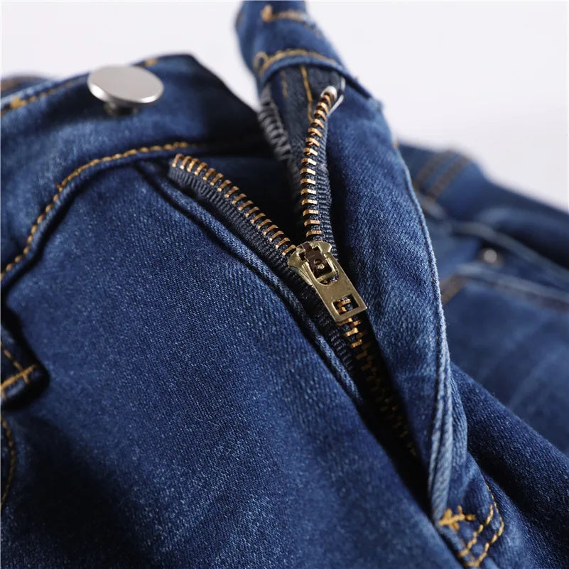 New Winter Women Snow Thermal Fleece Skinny Jeans Casual Lady Warm Velvet Thick Pencil Pants Female Basic Fleece Denim Trousers