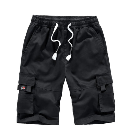 Mens Summer New Trendy Brand Five Point Cropped Pants High Quality Cargo Shorts Mens Plus Size Sports Casual Fashion Shorts