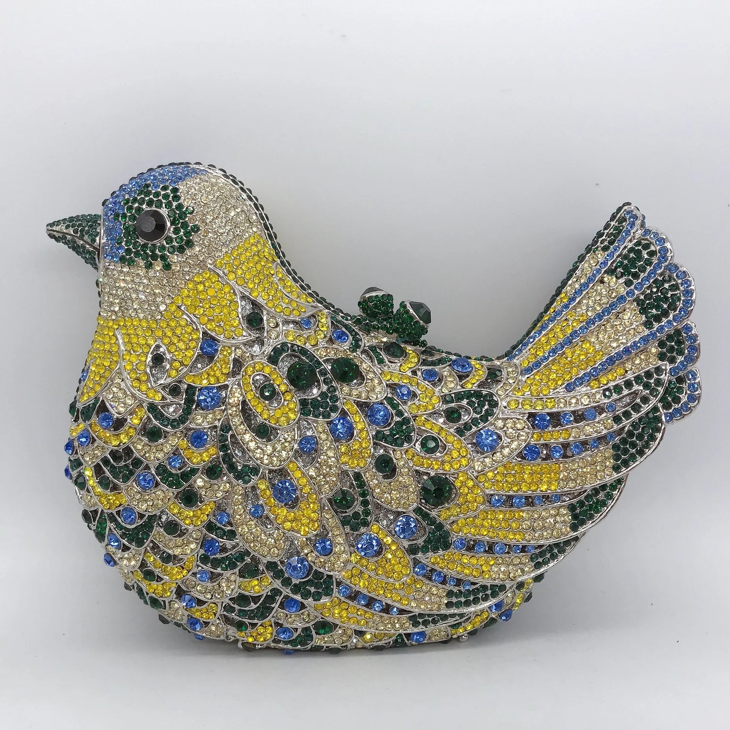 Birds Doves Animals Diamond Bags Rhinestone Dinner Bags Banquet Crystal Clutch Purse Luxury Designer Handbags Unique Party Bags