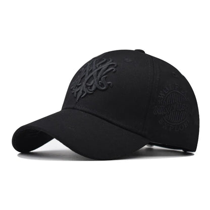 Fashion Baseball Caps Snapback Hats Men Women Adjustable 3D Totem Embroidery Hip Hop Hats Summer Outdoor Casual Sun Visors Caps