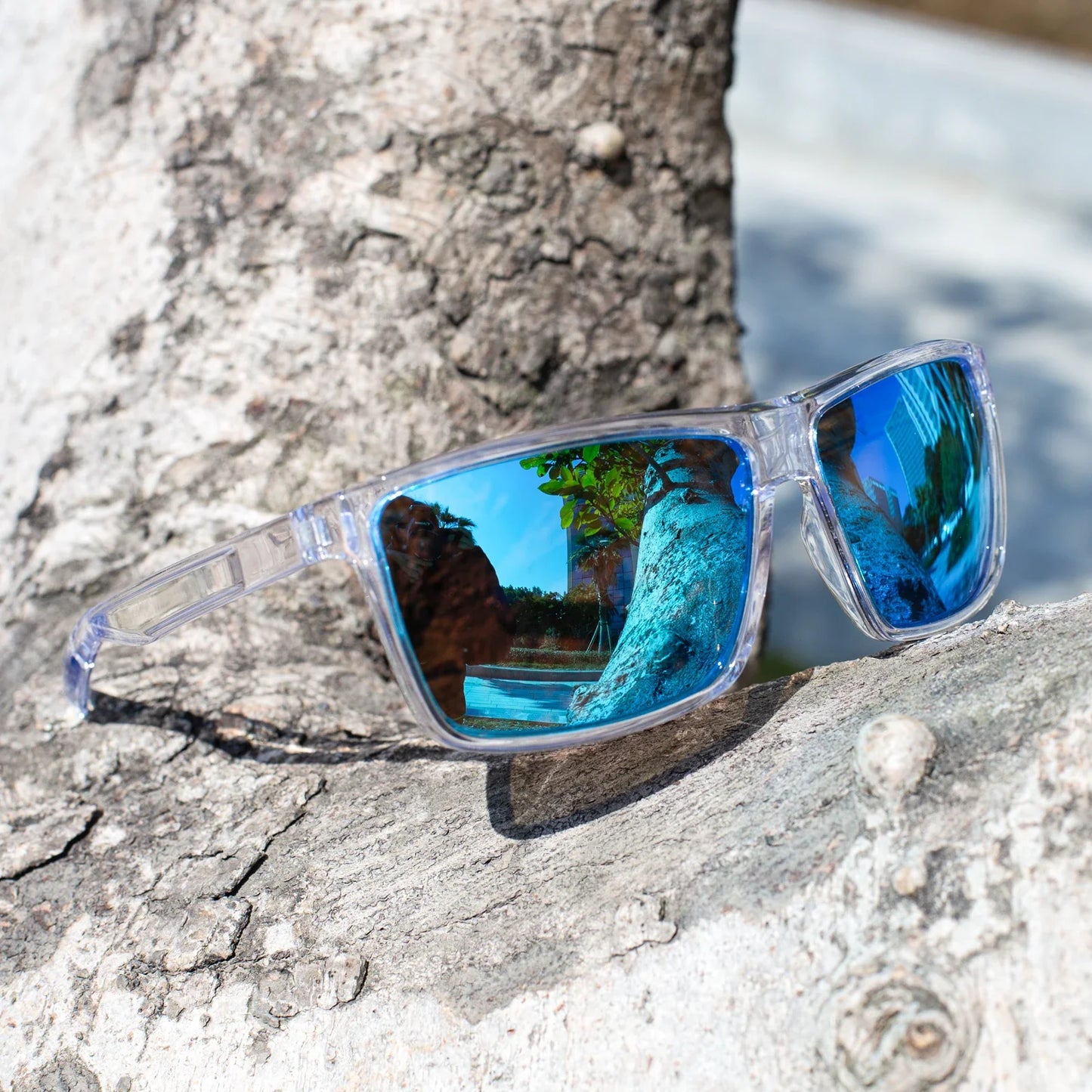 Polarized Big Sunglasses for Men Women with Big Heads UV 400 Protection 8125