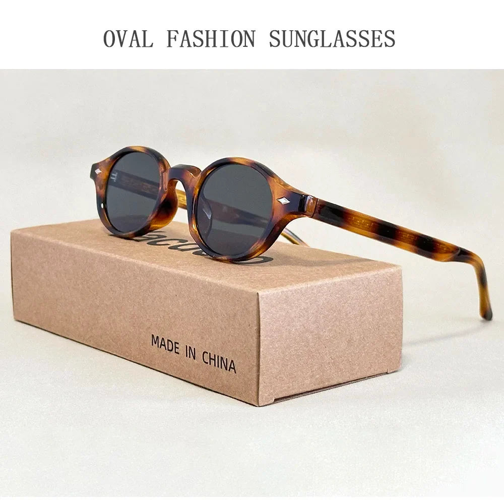 Luxury Oval Sunglasses Women Trendy And Fashionable 2025 Sunglass Men Fashion Glasses Lentes De Sol Mujer Lunette Soleil Femme