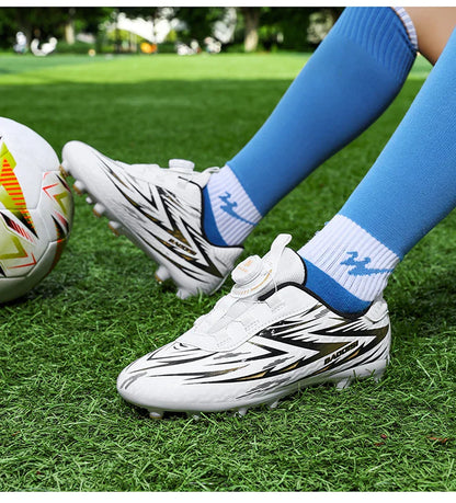 Kids Soccer Shoes FG/TF Football Boots Professional Cleats Grass Training Sport Footwear Boys Outdoor Futsal Soocer Boots 28-39