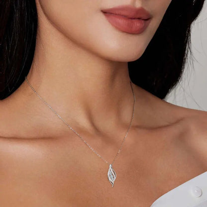 Multi-size Moissanite Pendant Necklace Chains for Women 925 Sterling Silver Wedding Fine Jewelry Gifts with Certificate