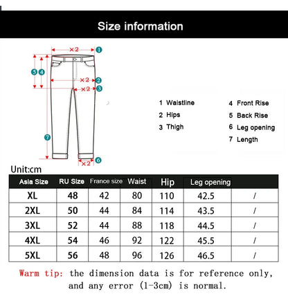 Summer Soft Lyocell Fabric Men's Jeans Thin Loose Straight Pants Drawstring Elastic Waist Korea Casual Trousers Plus Size M-5XL