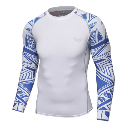 Cody Lundin Men Long Sleeve Compression Athletic Workout Shirt Water Sports UPF 50+ Rash Guard High Quality Jiu Jitsu Gi BJJ Top