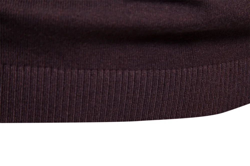 2021 New O-neck Pullover Men's Sweater Casual Solid Color Warm Sweater Men Winter Fashion Slim Mens Sweaters 11 Colors