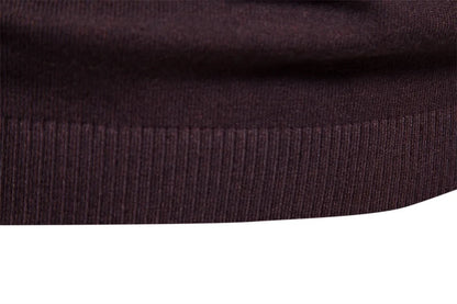 2021 New O-neck Pullover Men's Sweater Casual Solid Color Warm Sweater Men Winter Fashion Slim Mens Sweaters 11 Colors