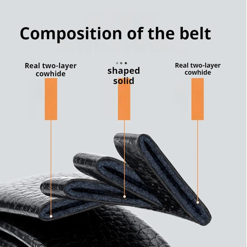 Men Belt Genuine Leather belt for men Alloy buckle ratchet belts Men Designer Belt Automatic belts 벨트