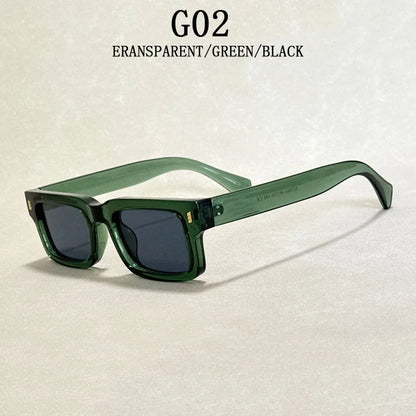 New Square Sunglasses For Men 2024 Small Frame Vintage Sunglasses Women Trendy Retro Fashion Glasses Gafas De Sol Hombre Lunette