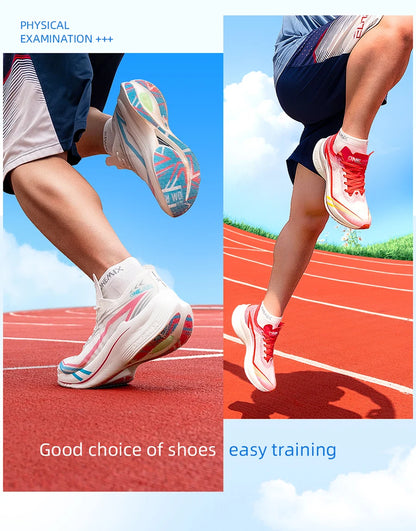 2026 Carbon Plate Marathon Shoes Space Foam Soft Shock Absorbing Protective Light Running Sneakers