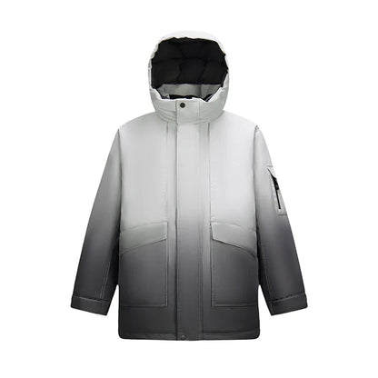 Men Mid-Length Loose Outerwear 2025 New Winter Windproof Three-Resistant Warm Casual Coat Man Clothing Daily Wear