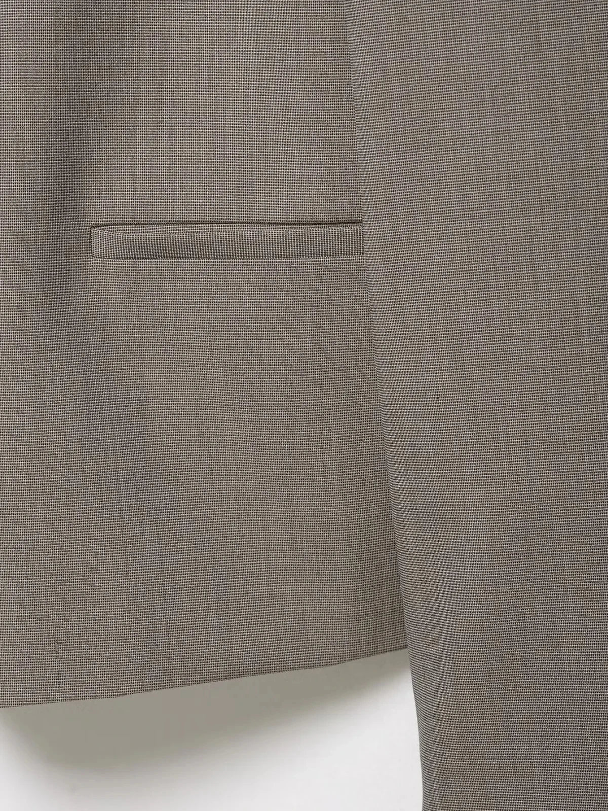 Vintage Office Lady Gray Solid Blazer Stand Collar Long Sleeve Loose Blazer Fashion 2026 Spring Summer Casual Blazer