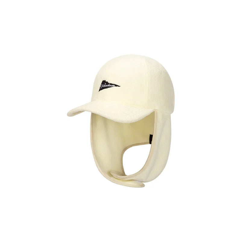 Korean Warm Ear Protectors Baseball Cap Men Autumn and Winter Female Lei Feng Forward Bomber Hat Women Corduroy Flying Hat