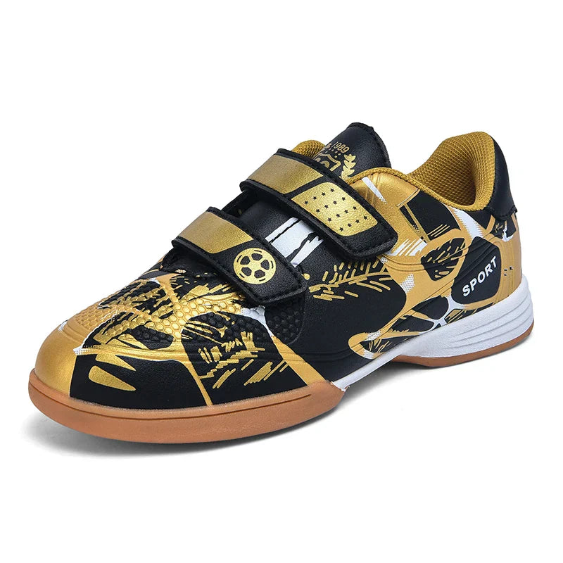New Kids Indoor Football Boots Non Slip Professional Soccer Shoes Original Football Field Boots Children Futsal Sneaker Match
