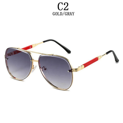 New In Sunglasses For Men Luxury Vintage Sunglasses Women Trendy Luxe Retro Oval Fashion Glasse Gafas De Sol Hombre Zonnebril