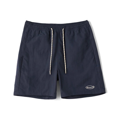 Quick Dry Nylon Shorts Loose Fit 130gsm Lightweight Summer Men's Essential Daily Wear Breathable Beach Shorts For Men